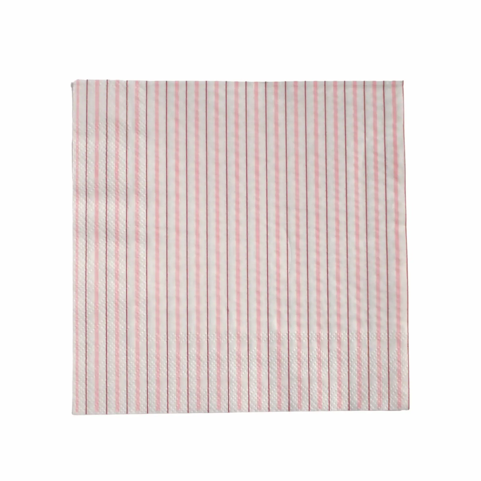 Servillletas Fine Stripes Rosas