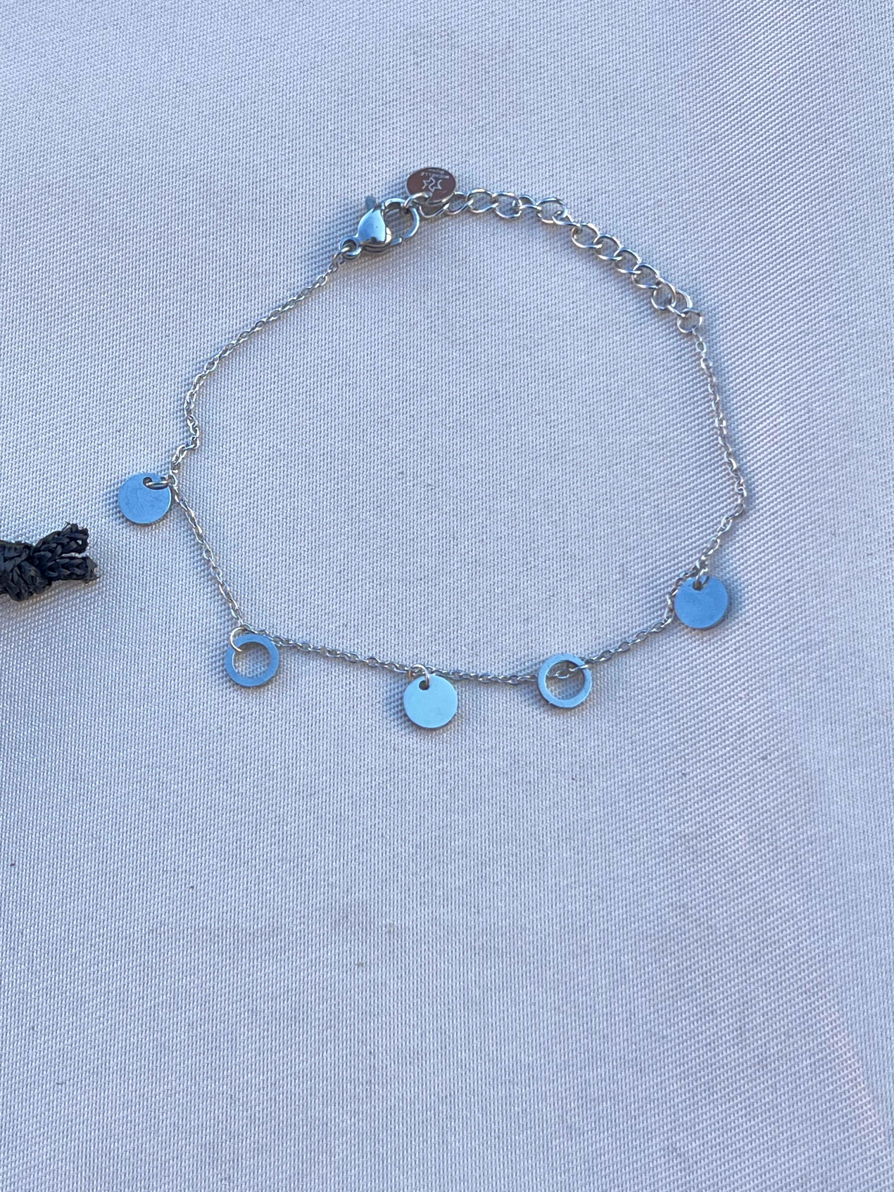 Nikkelvrije zilverkleurige armband - Valerie
