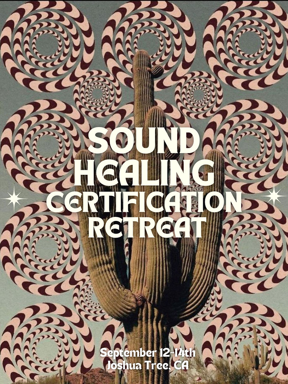 Sound Healing Certification Retreat