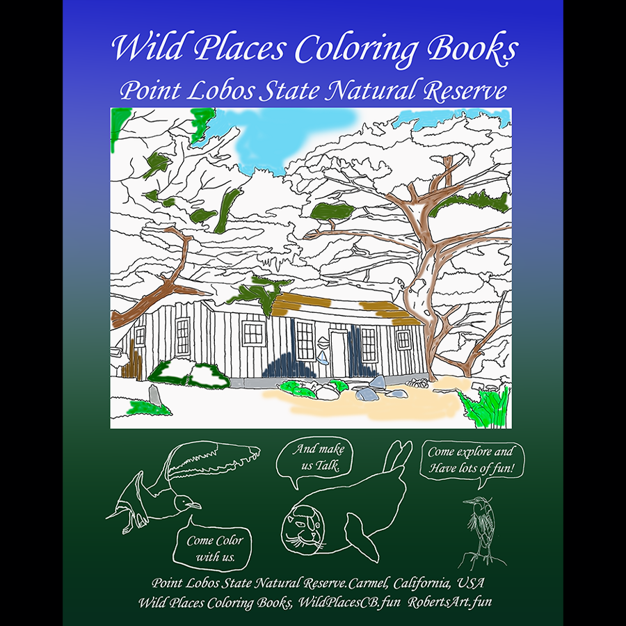 Point Lobos State Natural Reserve Coloring Book
