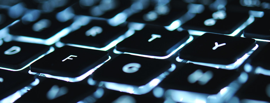 Glowing Keyboard