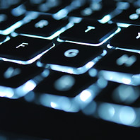 Glowing Keyboard