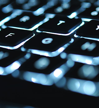 Glowing Keyboard