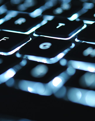 Glowing Keyboard