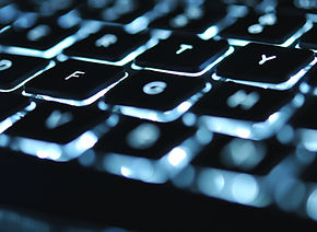 Glowing Keyboard
