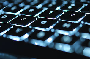 Glowing Keyboard