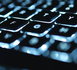 Glowing Keyboard