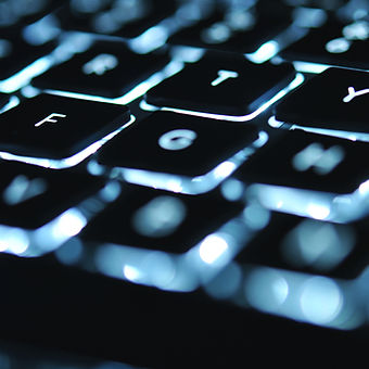 Glowing Keyboard