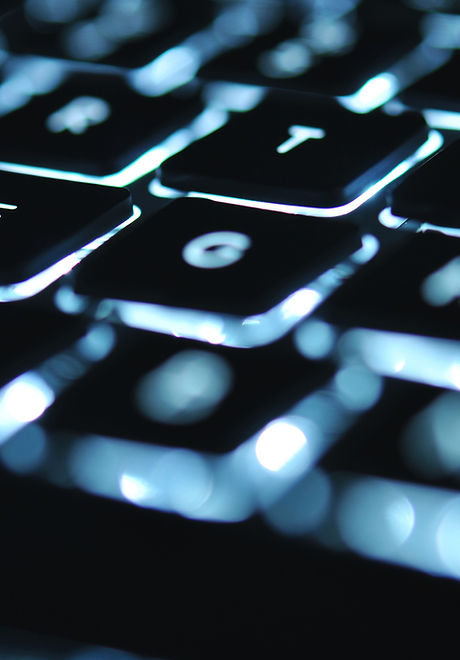 Glowing Keyboard