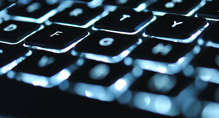 Glowing Keyboard