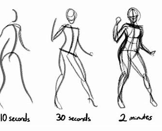 gesture drawings