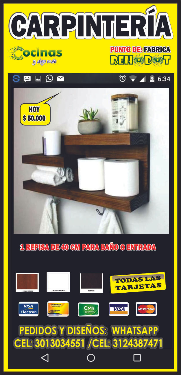 Miniatura: Repisas
