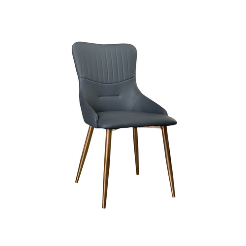 CULLINAN Dining Chair (Rose Gold Leg) mikuangfurniture