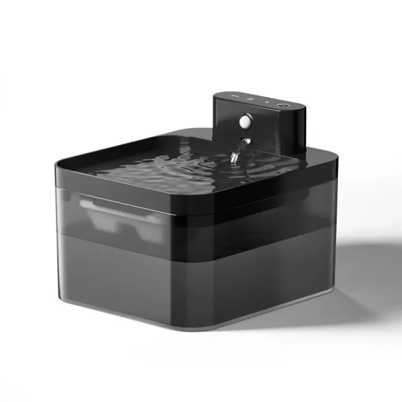 Miniaturbild: Fuente de agua automática inalámbrica para mascotas 2.2L con sensor infrarrojo