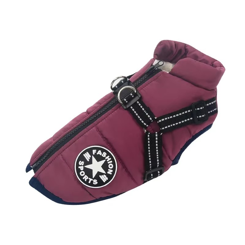 Miniaturbild: Abrigo impermeable de invierno para perros (chaqueta cálida)