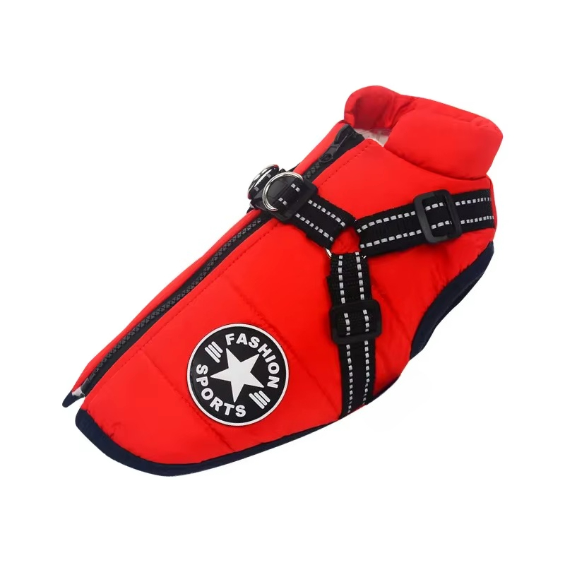 Miniatura: Abrigo impermeable de invierno para perros (chaqueta cálida)