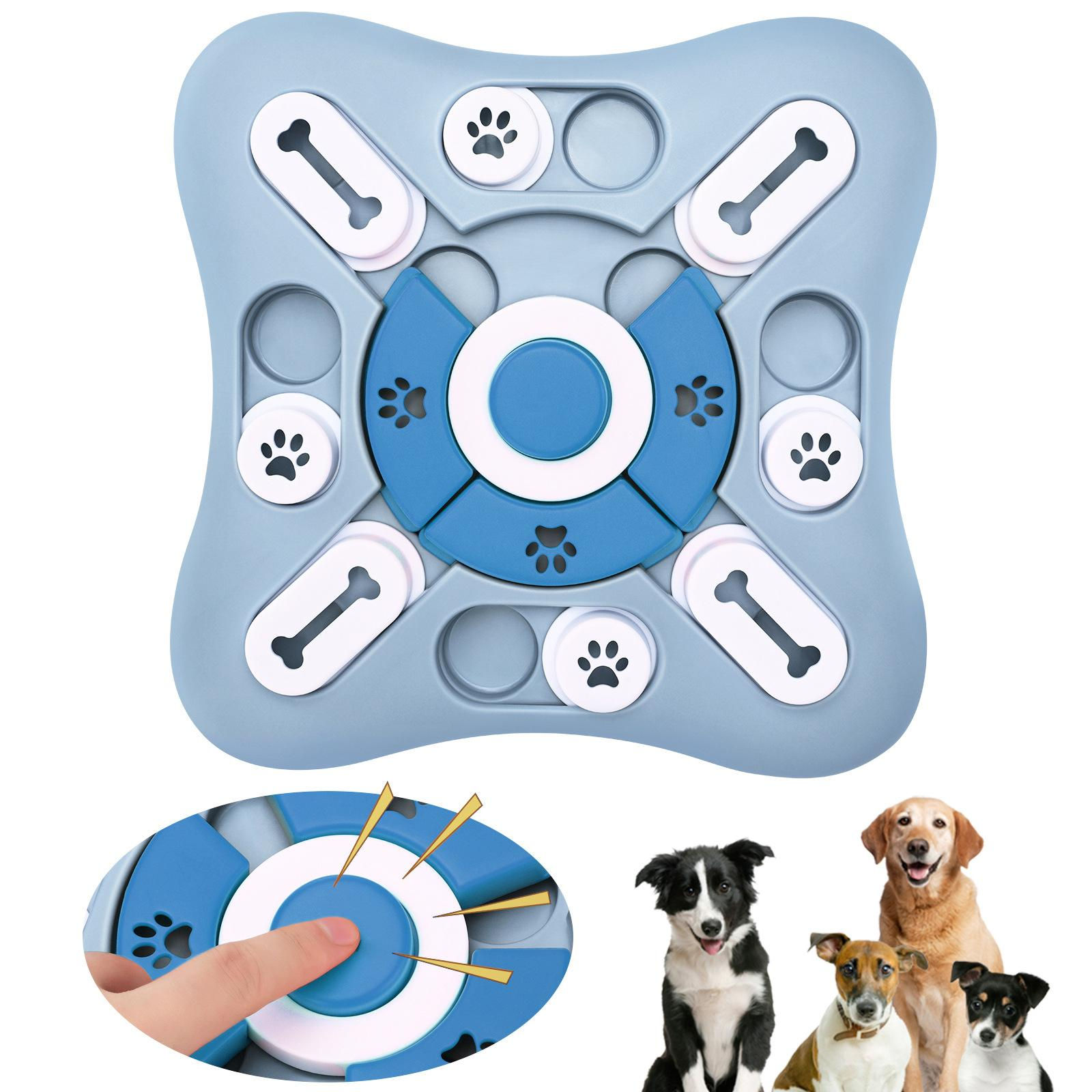 Juguete interactivo para perros con sonido – estimulación mental