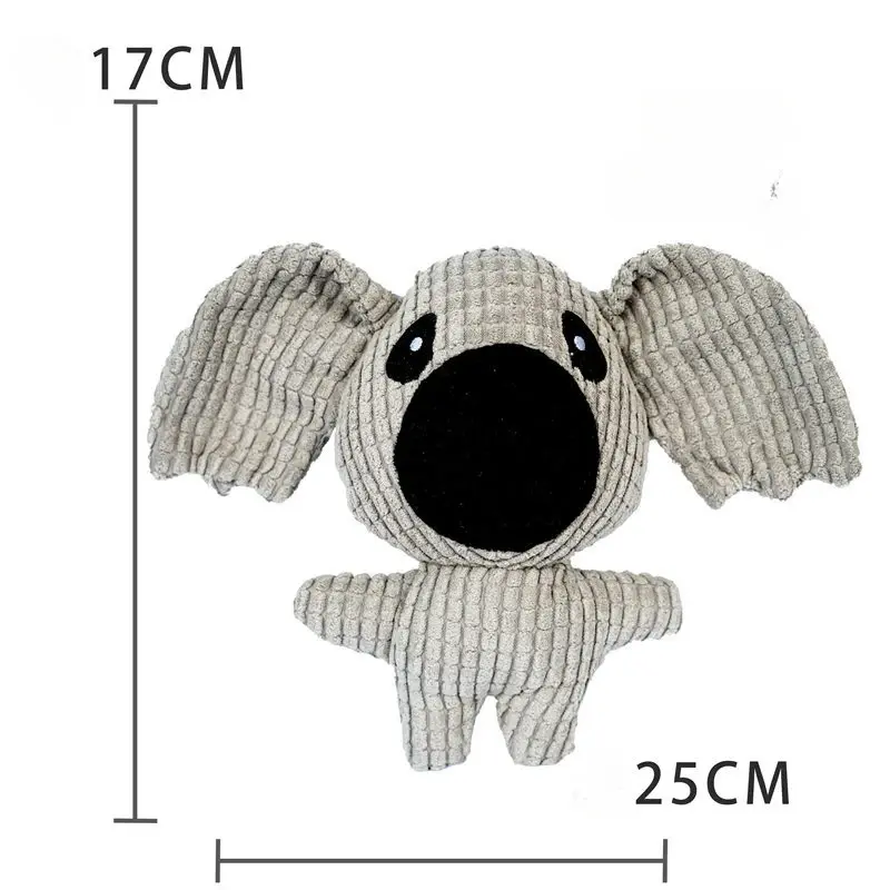 Miniaturbild: Plüsch-Hundespielzeug in Form einer Ente mit Soundeffekten