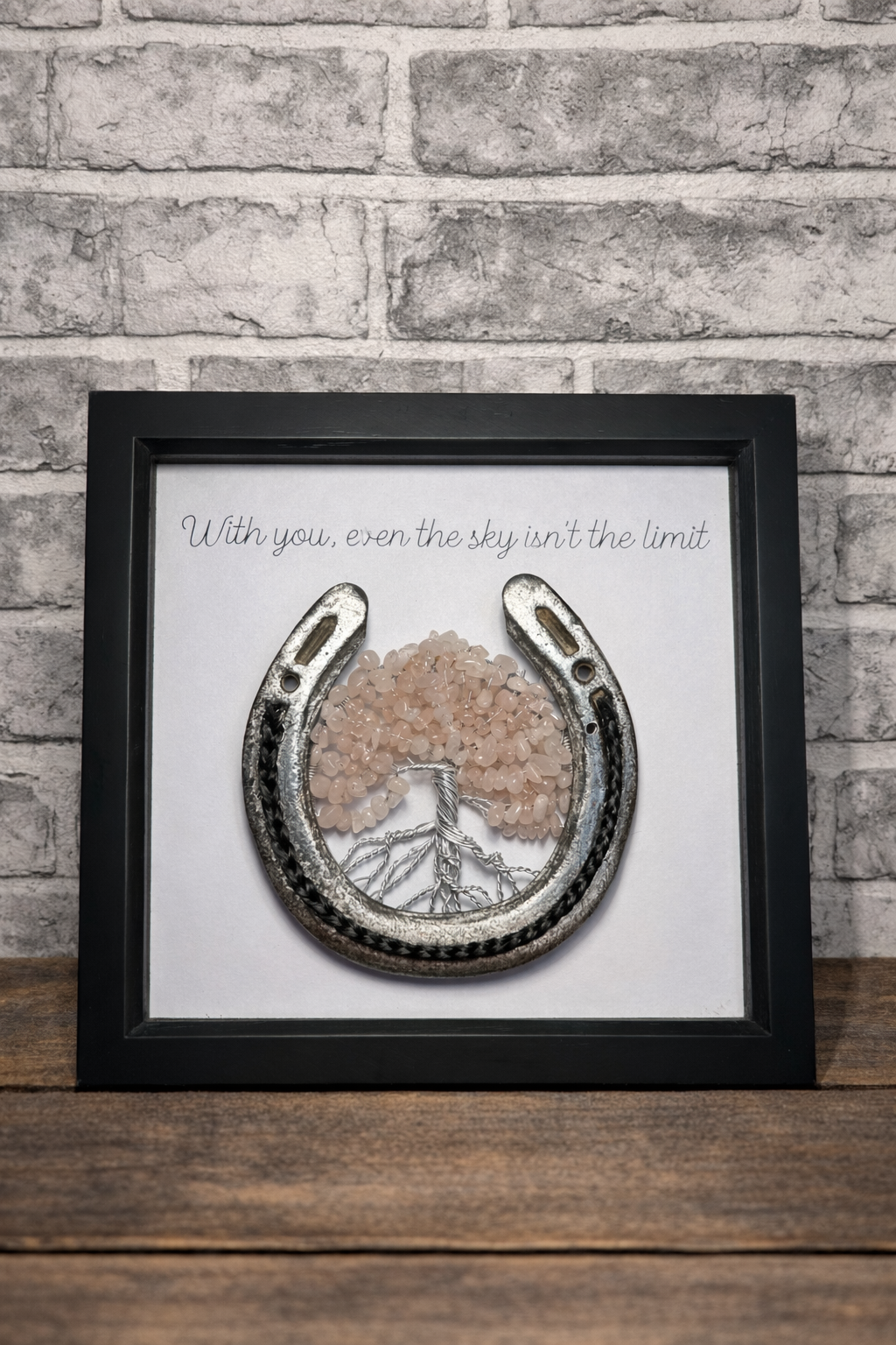 Horse Shoe Tribute Frame