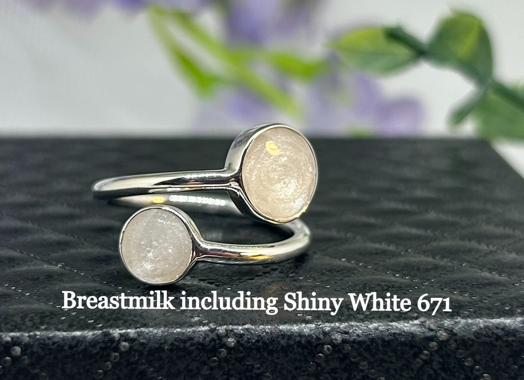 Double Circle Keepsake Ring