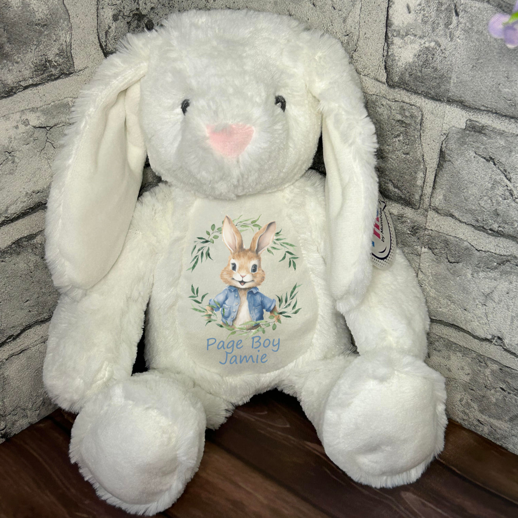 Personalised Page Boy Bunny