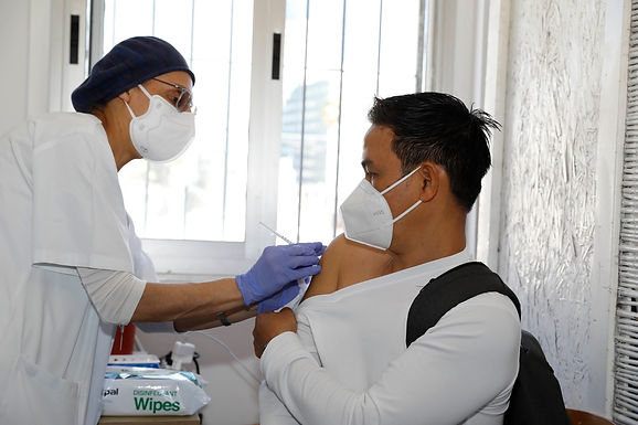 APRIL 13, 2021 - Foreign national vaccination center closes after protecting nearly 20,000 people