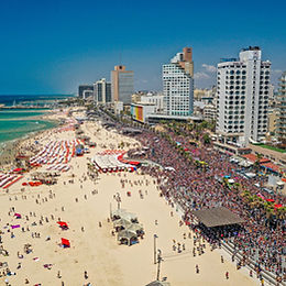 JUNE 7, 2021 - Tel Aviv's iconic Pride Parade to return on June 25