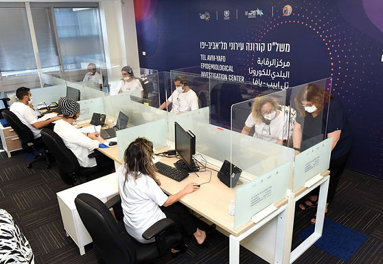 OCTOBER 6, 2020 - Tel Aviv-Yafo opens municipal COVID-19 epidemiological investigation center