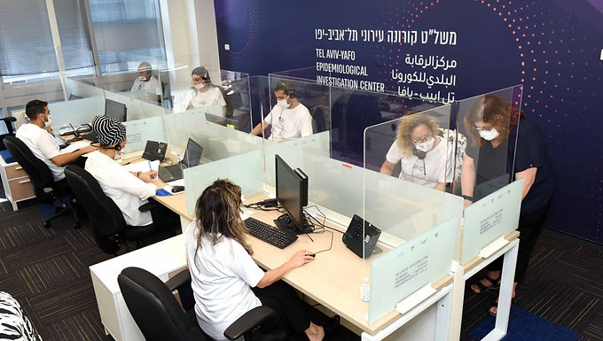 OCTOBER 6, 2020 - Tel Aviv-Yafo opens municipal COVID-19 epidemiological investigation center