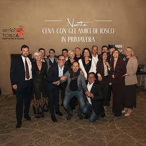 CENA CON GLI AMICI DI TOSCO in primavera