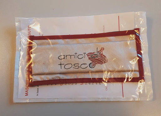La mascherina degli Amici di Tosco