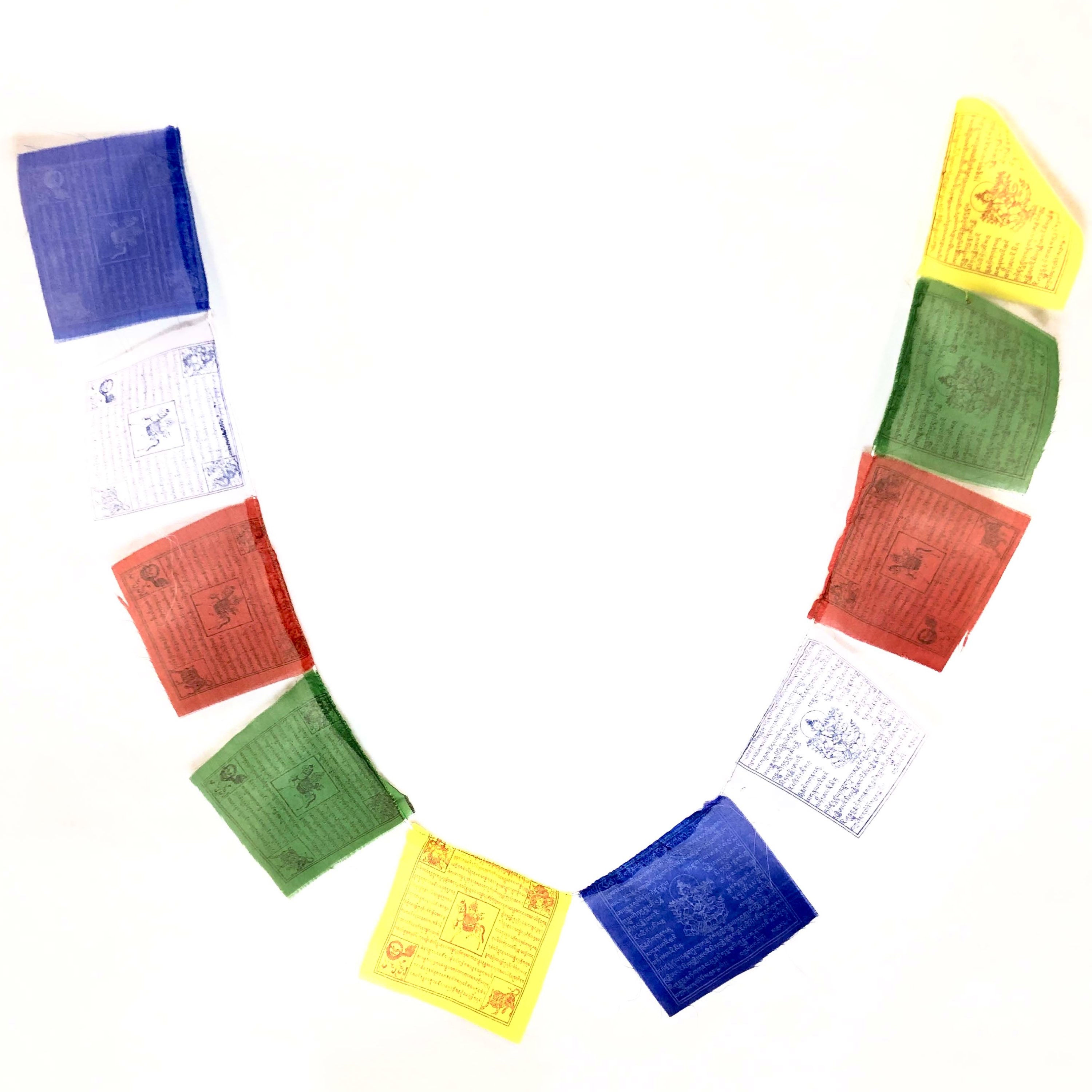 Banderas de oración medianas “M”