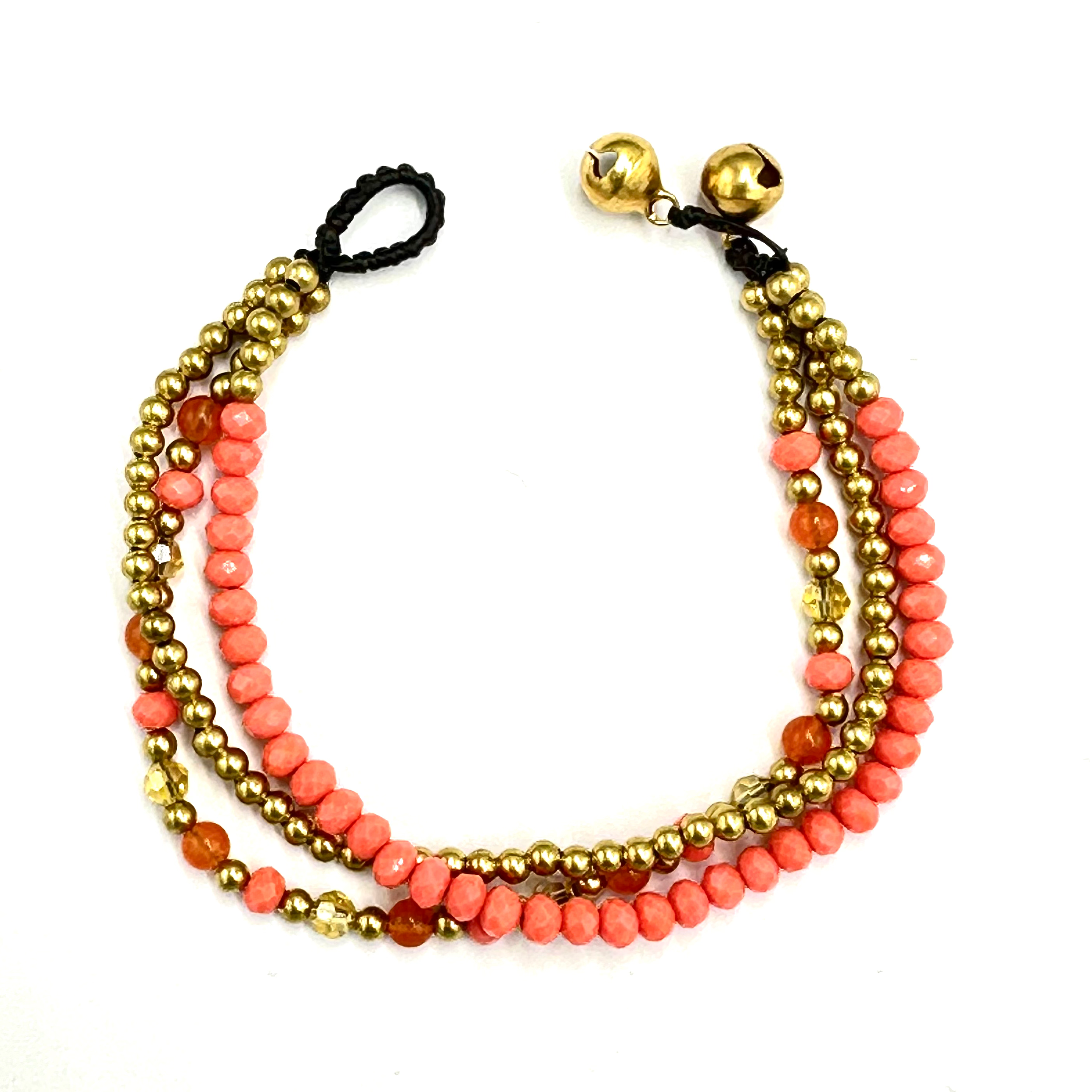Pulsera croché triple D03C