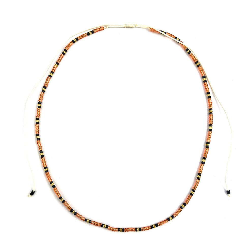 Miniatura: Collar mostacilla tira