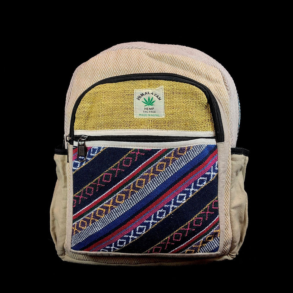 Miniatura: Mochila cáñamo mediana 