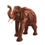 Miniatura: Elefante madera Indo 28cm