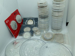 Silver, some of the silver coins I've collect through the years