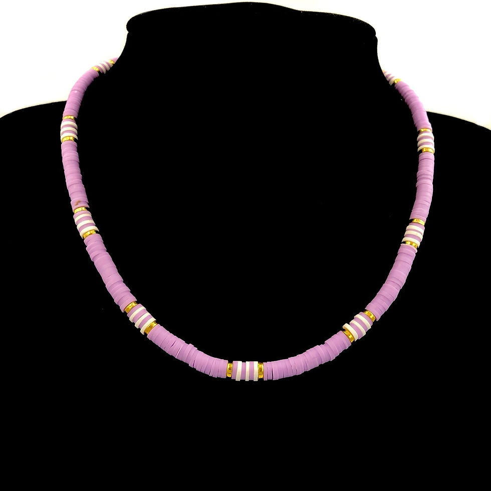 Miniatura: Collares fimo