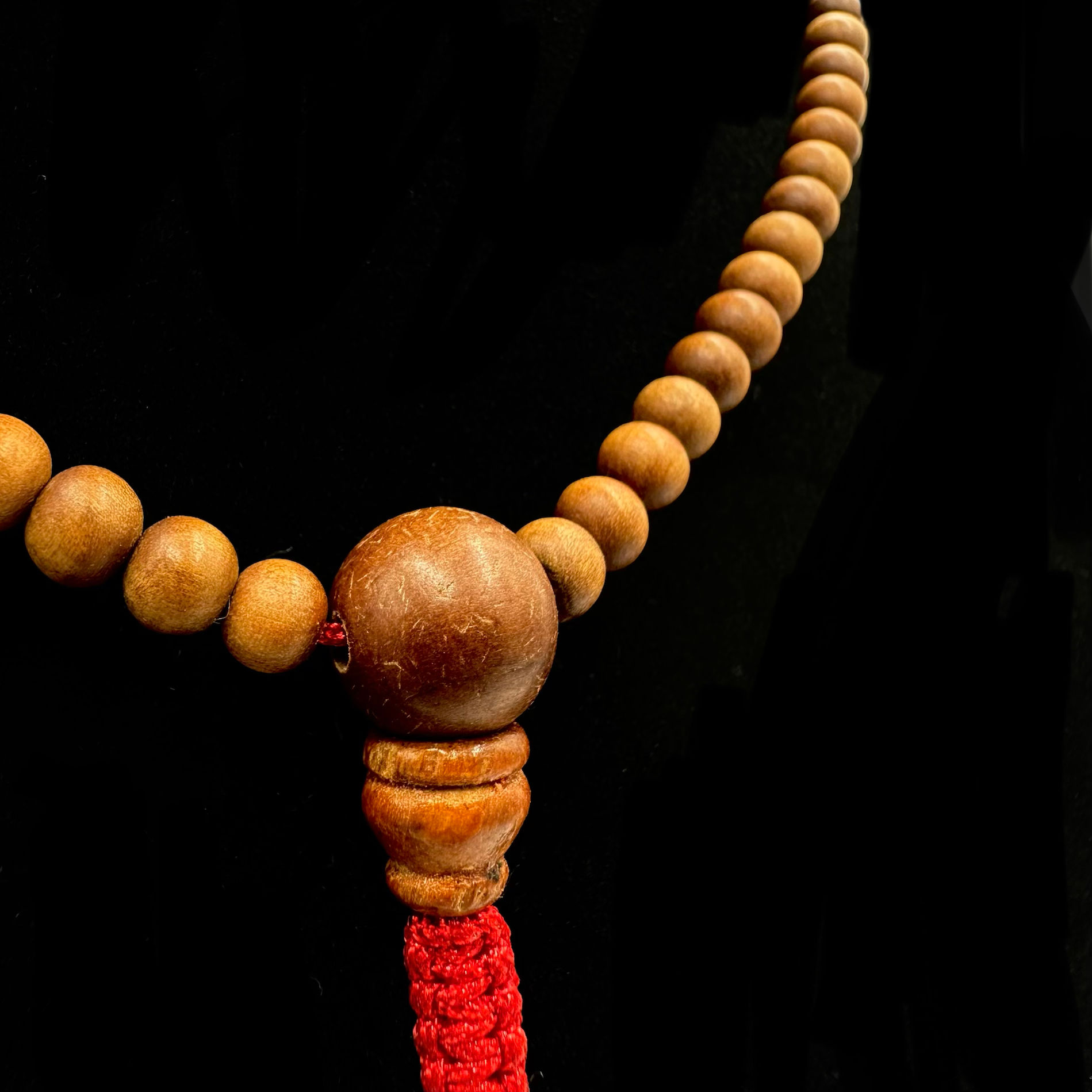 Japamala madera de sándalo Chandan