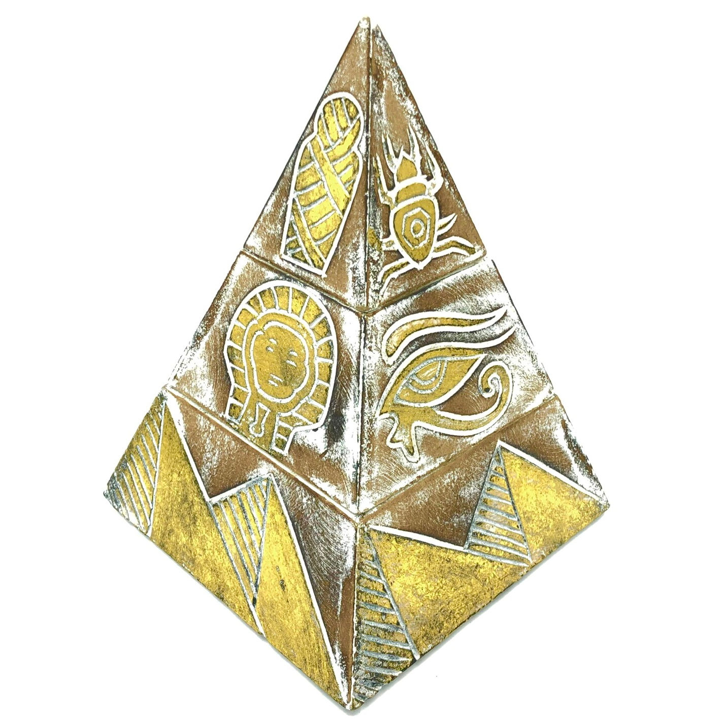 Pirámide egipcia ojo de Horus