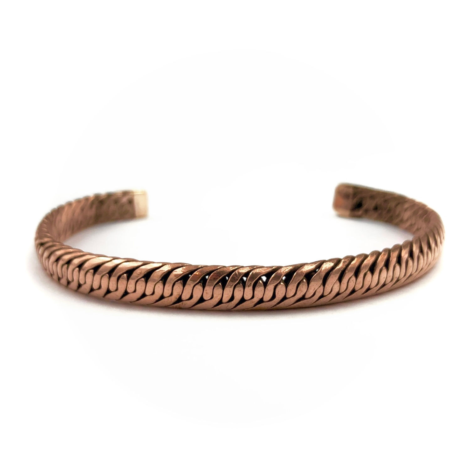 Pulsera Cobre trenzada 04