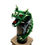Miniatura: Incensario dragón humeante 34cm