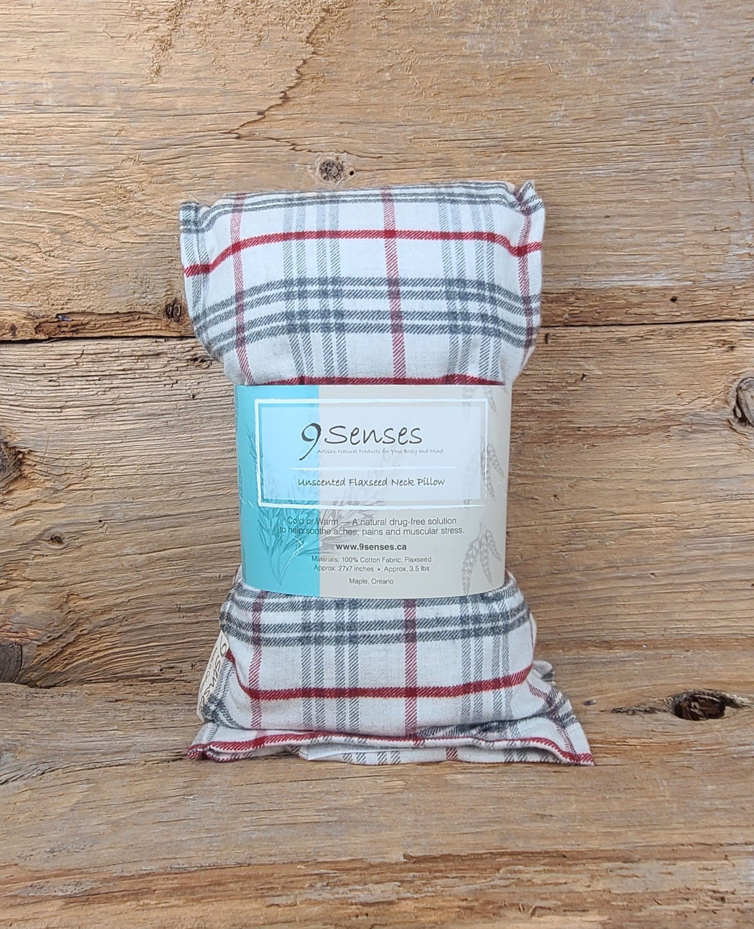 Large Unscented Flaxseed Neck and Shoulder Pillow