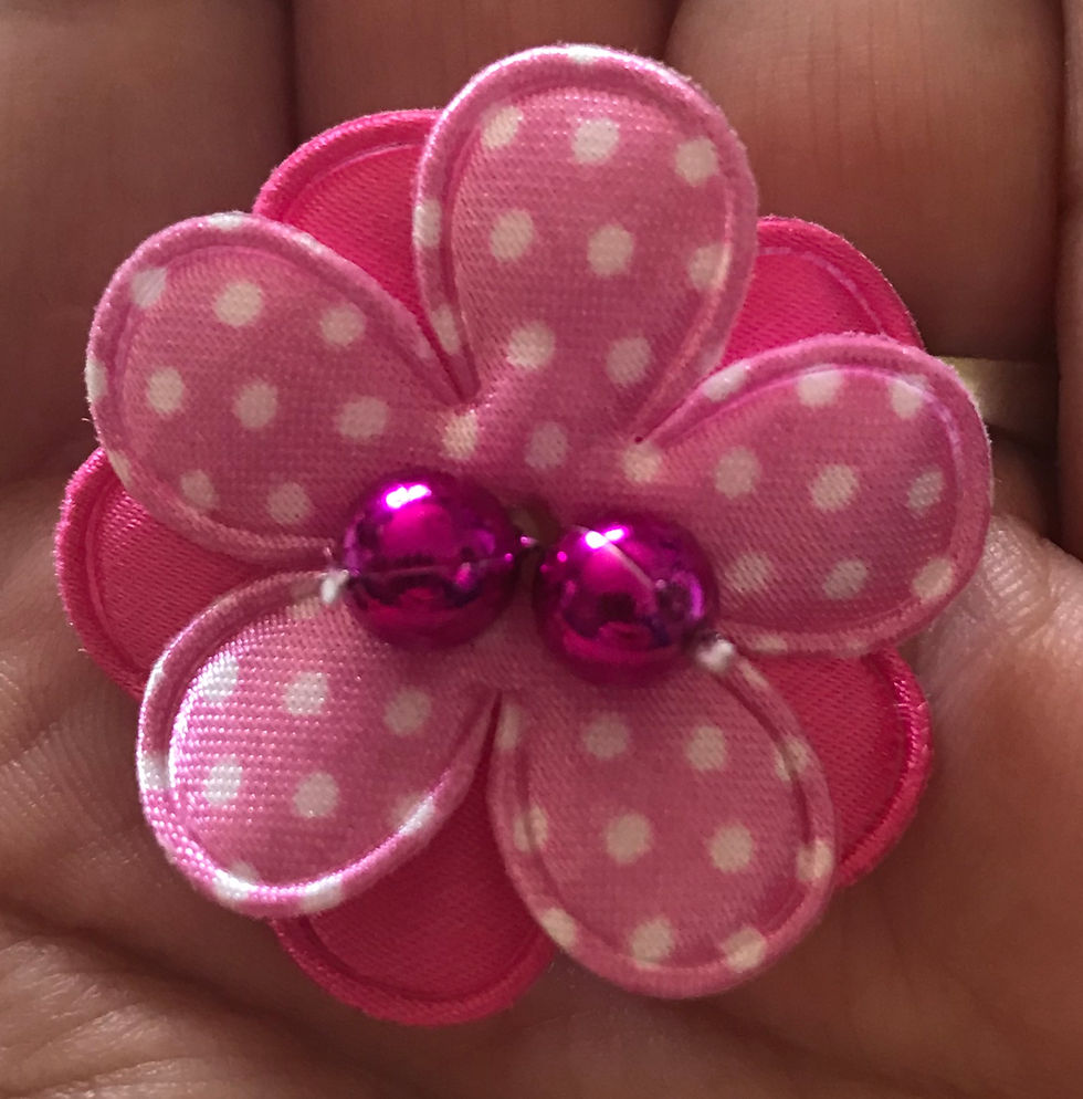 Thumbnail: Polka Dot Daisy Bows