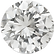 top view of loose brilliant round diamonds on white background with shadow high quality_ed