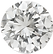 top view of loose brilliant round diamonds on white background with shadow high quality_ed