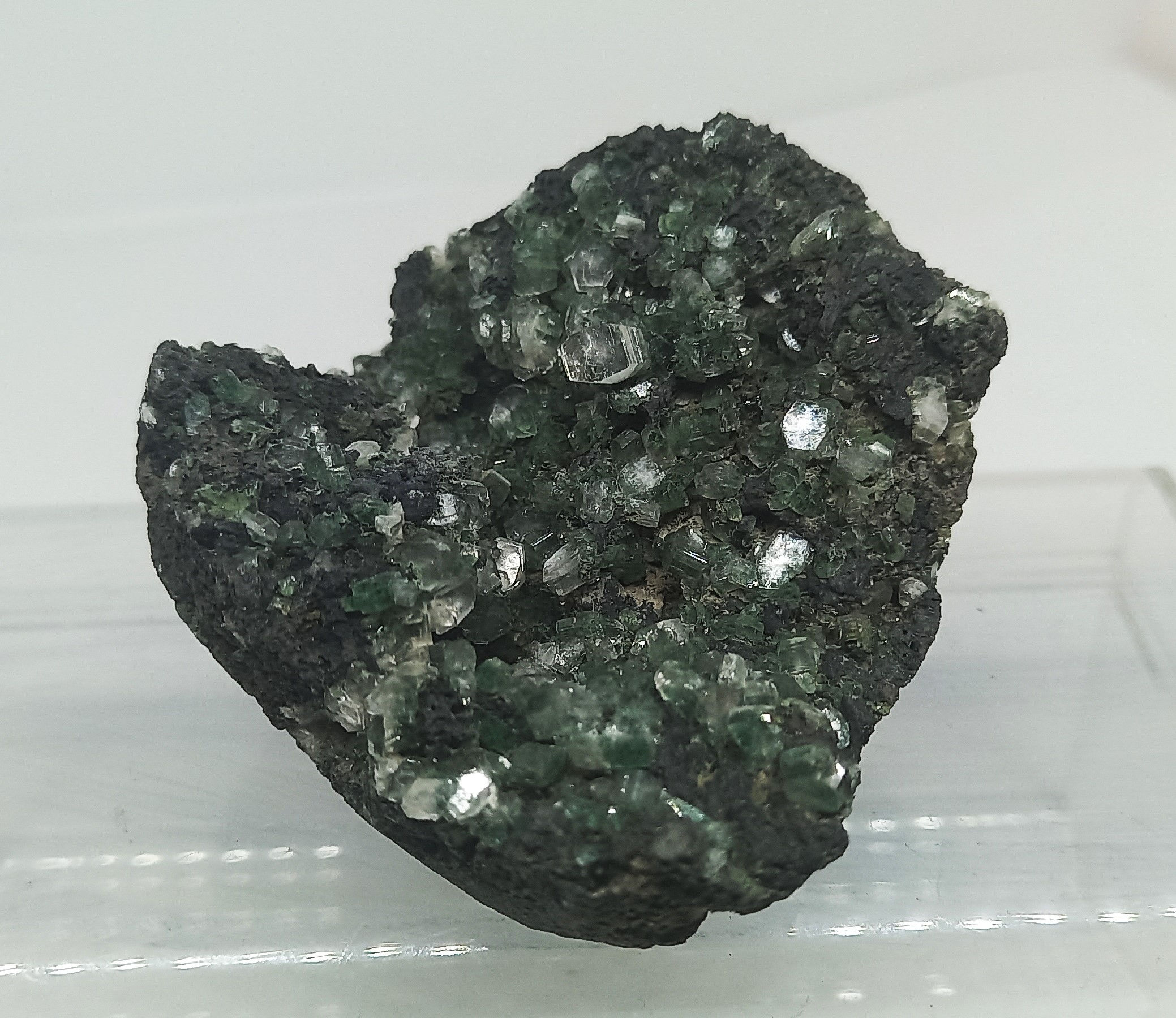 Heulandite à Celadonite 5.7cm