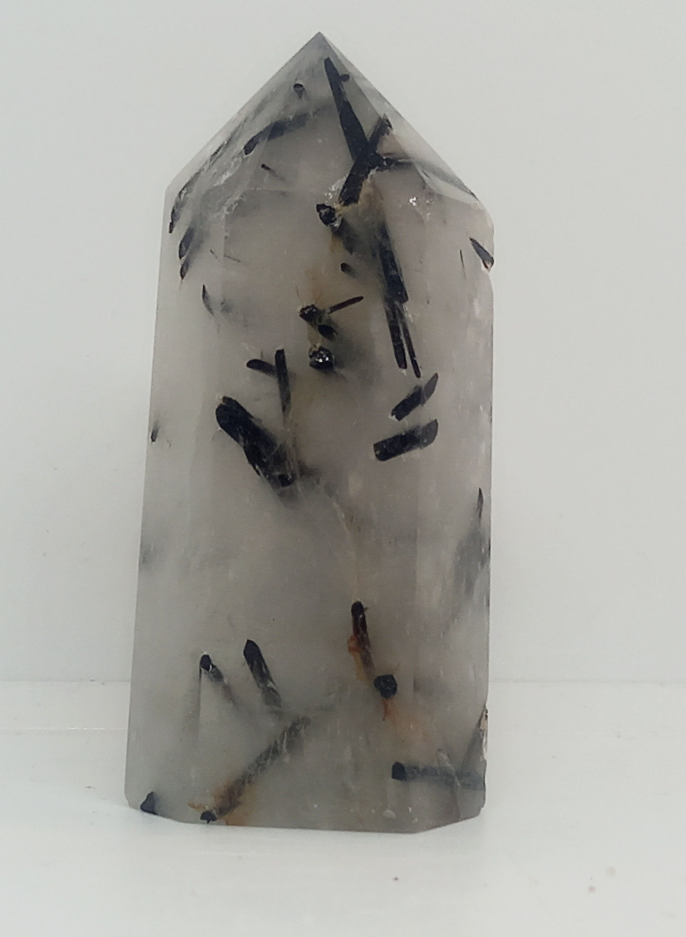 Quartz à Tourmaline noire 7cm