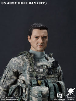 GA1001 US ARMY RIFLEMAN (UCP)