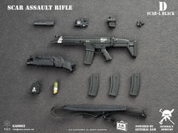 GA0003D (SCAR-L BLACK)